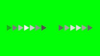 Arrow indicator  Vector Animation green screen [upl. by Nahtanha]