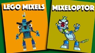 LEGO Mixels  Mixeloptor  Stop Motion Build  Bricks and Clay Play [upl. by Terrance]