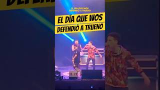 El día que WOS DEFENDIÓ a TRUENO💀🔥 Wos Trueno godlevel Freestyle [upl. by Nogem]