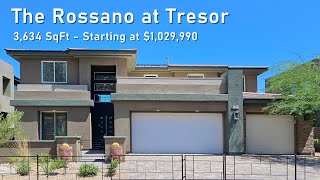 The Rossano Model at Tresor 1029990 4 Beds 4 Baths 3Car Garage 3634 sqft [upl. by Lered]