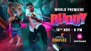 Buddy Hindi Glimpse  Allu Sirish Gayatri Bharadwaj  16th Nov 8PM  Colors Cineplex  Jio Cinema [upl. by Nowujalo]