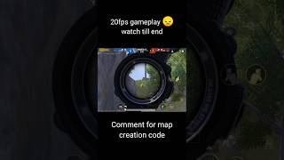 20 fps gameplay😔 pubg pubgmobile gameplay [upl. by Adnilim]