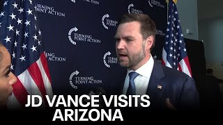 Sen JD Vance visits Mesa 1on1 with the VP candidate [upl. by Nollie]