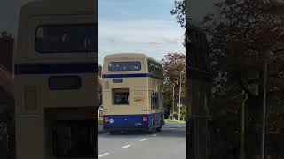 Merseybus Merseyside Leyland Olympian and West Midlands WMPTE Leyland Titan at Wythall museum Oct24 [upl. by Mccallum]