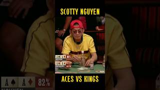 Scotty Nguyen with Aces action back to 2003 WSOP 😍🔥 poker wsop pokertournament pokerhighlights [upl. by Gretchen765]