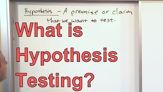 Intro to Hypothesis Testing in Statistics  Hypothesis Testing Statistics Problems amp Examples [upl. by Secrest]