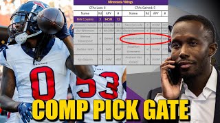 Compensatory Pick Gate Update Minnesota Vikings Did NOT Lose a 3rd Rounder Because of Shaq Griffin [upl. by Akimot]