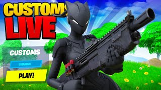 FORTNITE CUSTOMS FASHION SHOW LIVE  CUSTOM MATCHMAKING SCRIMS [upl. by Nalliuq977]