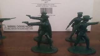 Armies in Plastic Russian Infantry RussoTurkish War reupload 2020 [upl. by Amrita]