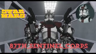 StarWars VRCHAT The 87th Sentinel Corps Official Teaser Read DESC [upl. by Acinorej590]