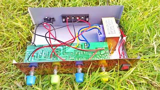 4508 ic amplifier circuit  how to make 4508 ic audio amplifier [upl. by Nimrak]