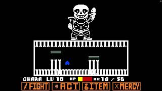 Undershuffle Genocide Sans Fight Complete [upl. by Tsyhtema]