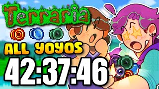 How fast can we get ALL THE YOYOS in Terraria [upl. by Kiehl]