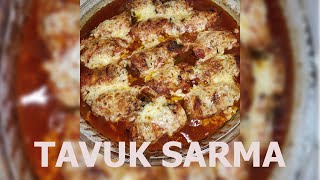 TAVUK GÖYSÜNDEN SARMA YAPTIM  TAVUK SARMA  ENFES BİR LEZZET [upl. by Nora]