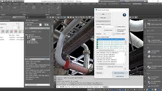 FARO Point Cloud to ACAD Plant 3D Modeling [upl. by Hteb]