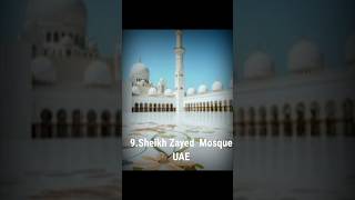 Top 10 Largest Mosques in the world 🌍 top shorts facts mosques largest [upl. by Rugg]