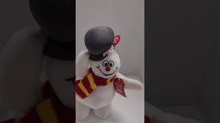 Frosty The Snowman animated singing amp dancing Hallmark Plush [upl. by Yrreg]