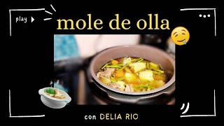 Mole de olla  receta casera 🍲⭐ [upl. by Bensen783]