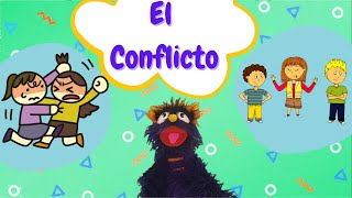 el conflicto para niños  ¿Cómo resolver conflictos en la escuela  juegamigos [upl. by Mcnutt]