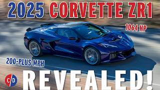 The 1064 HP 215Plus MPH 2025 Chevrolet Corvette ZR1 All the Details with Tadge Juechter [upl. by Cade396]