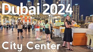 Dubai 4K Amazing City Center Downtown Dubai Walking Tour 🇦🇪 [upl. by Llednav]