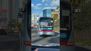 Driverless Bus in Las Vegas  Would You Ride autonomous [upl. by Ohnuj]