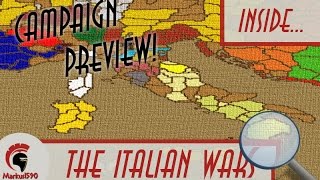 INSIDE ITA  SUB ENG  THE ITALIAN WARS vers ULTIMATE  Alpha campaign preview [upl. by Acinorav]