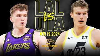 Los Angeles Lakers vs Utah Jazz Full Game Highlights  Nov 19 2024  FreeDawkins [upl. by Surbeck]