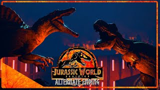 Jurassic WorldFallen Kingdom The Fall of Isla NublarBrachiosaurus deathFULL HDLife finds a way [upl. by Aaron27]