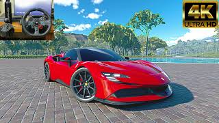 FERRARI SF90 STRADALE  The Crew Motorfest  LOGITECH G29 DRIVING [upl. by Gaut]