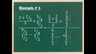 Fracciones Algebraicas  Ejercicios complejos o combinados  PARTE 2 [upl. by Jardena]