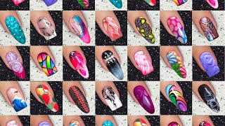 Nail Art Designs 20nails  Best Nail Art Compilation [upl. by Allecsirp]