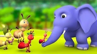 Hathi raja  Hindi nursery rhymes Hindi Rhymes for children Kids song  bacchon ki poem [upl. by Gladis]