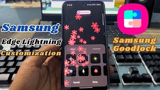 Samsung Egde Lightning Plus Goodlock Customization [upl. by Lally506]