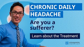 What Is Chronic Daily Headache  The Disability Real Life  The Treatment Options [upl. by Filippa708]