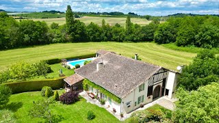 Entre Duras et Eymet  Charmante maison rénovée avec gîte attenant et piscine  Ref  CTB076 [upl. by Petula]