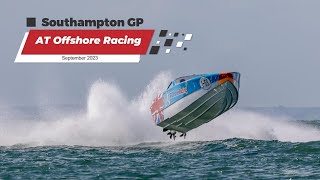 AT Offshore Racing  Southampton  Offshore Powerboat Race [upl. by Landry324]