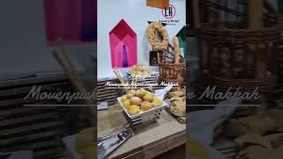 4K Movenpick Hajar Tower Makkah Buffet Dinner Highlights [upl. by Nylesoy]