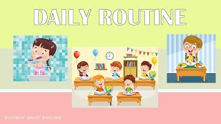 Routine quotidiana in inglese  Daily Routine [upl. by Anyale]