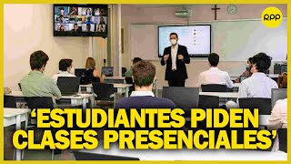 CLASES UNIVERSIDADES “Estudiantes solicitan regreso a la presencialidad” [upl. by Siobhan]