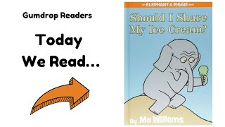 An Elephant and Piggie Book “Should I Share My Ice Cream” by Mo Willems  Read Aloud for Kids [upl. by Danette605]