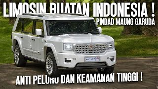 Mobil LIMOSIN Buatan INDONESIA Pindad Luncurkan Maung GARUDA MV3 yang Tahan Peluru amp Kemanan Tinggi [upl. by Dibrin]