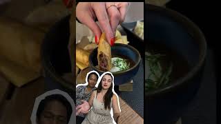 Italian amp Filipino Fusion Food filipinofood amwf philippines reactionvideo [upl. by Bourgeois]