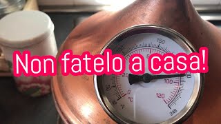 NON FATELO A CASA Produrre alcool in casa i misteri della distillazione con alambicco Parte 2 [upl. by Clari]