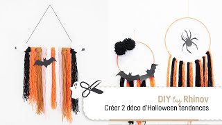 DIY déco Halloween  2 objets tendances [upl. by Llekram]