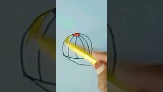 Easy cap drawing ytshorts youtube youtubeshorts [upl. by Leahcimnaes]