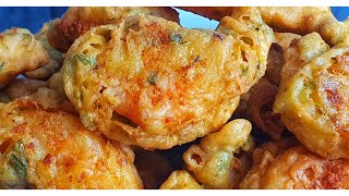 Crispy Prawn PakoraGarnelen Rezept [upl. by Boggers618]