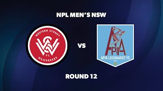 NPL Men’s NSW Round 12 Western Sydney Wanderers FC v APIA Leichhardt FC [upl. by Justino]