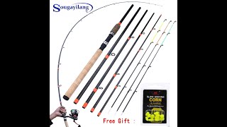 Sougayilang New Feeder Fishing Rod [upl. by Irodim]