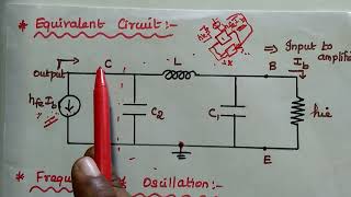 EDC  Colpitts Oscillator in Tamil  Working and Frequency of Oscillation [upl. by Etnod]